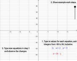 System Of Equation No Solution Unique Infinite Solution Geogebra