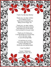 Birthday Thank You Letter To Mom From Daughter Treasure Box Poetry And Praise Thank You My Dear Mother Best Mom Quotes Mother Quotes Mom Quotes