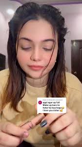 Demonstrating Lipstick Application Techniques