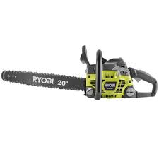 To loosen any grit, spray carburetor cleaner spray on the choke's shaft. 2 Cycle 20 In Chain Saw Ryobi Tools