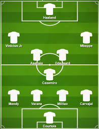 Get news, statistics and video, and play great games. How Real Madrid S Team Could Look With Mbappe And Haaland