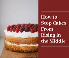 Because the recipe is very old, the ingredients list for the sponge cake does not even include vanilla essence (you can add few drops if you want), or baking powder. Baking Tips How To Stop Cakes From Rising In The Middle Delishably