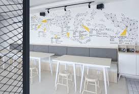 Gambar dinding kayu pun jadi salah 1 penghias dinding favorit banyak orang selain lukisan pemandangan yg kalem & natural. Mural Cafe Dari Seluruh Dunia Kreatif Dan Mengagumkan