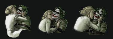 It is a flashback scene were harley desperately wants joker to take her and accept her love for him. Pin On Psychotic Lovers