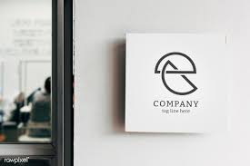Square White Sign Mockup On A Wall Sign Mockup Shop Sign Design Mockup
