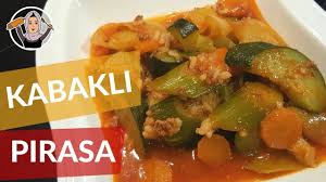 Kabakli Pirasa Yemegi Hatice Mazi Ile Yemek Tarifleri Yemek Pinterest
