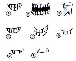 How To Draw Cartoon Teeth That Are Visually Appealing