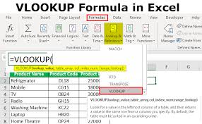 Vlookup Function Page Layout Excel Being Used