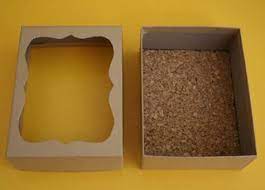 Diy Wednesdays Cardboard Shadow Box Design Sponge Diy Shadow Box Shadow Box Fancy Boxes