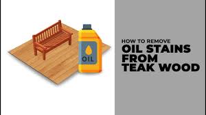 Water stains are common in outdoor furniture. How To Remove Oil Stains From Teak Wood Detailed Answer