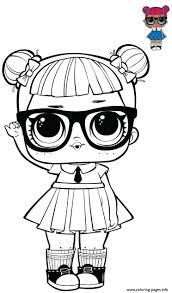 All favorite babies from all series of toys! Teachers Pet Fancy Lol From Series 1 Spirit Club Coloring Pages Printable
