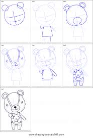 How To Draw Stitches From Animal Crossing Printable Drawing Sheet By Drawingtutorials101 Com Animal Crossing Fan Art Animal Crossing Characters Animal Crossing
