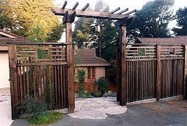 Asian Fence Design Gates And Fencing Goodman Landscape Design Berkeley Ca Fence Design Asian Landscape Japanese Garden