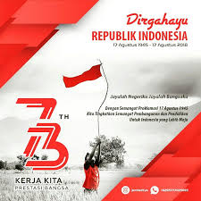 I snagged some movie posters when the apartment neig. Dirgahayu Republik Indonesia Yang Ke 73 Terus Kobarkan Semangat Para Pejuang Untuk Membangun Negara Dan Bangsa Serta Menj Brosur Desain Hari Kemerdekaan