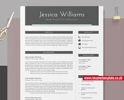 Gasherbrum is a free modern professional resume template. Modern Cv Template Word Simple Resume Teacher Resume Editable Resume 1 3 Page Resume Cover Letter And References For Instant Download Jessica Resume Resumetemplate Co Uk