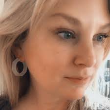 Black Octagon Acrylic Kay Hoop Earrings Lucite Hoops Kay Bk