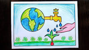 It's a day to both look at accomplishments regarding our efforts to save the planet and to look ahead on what we can do better. World Environment Day Drawing Save Nature Save Environment Poster Chart Drawing For Competition Youtube