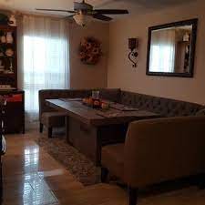The ashley tripton arrives at the table with the full scale comfort of a favorite easy chair. Tripton Corner Dining Bench Ashley Furniture Homestore