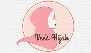 Illustration of arabic hijab logo design on transparent png. Abaya Png Images Pngwing