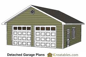 These are just middle values for a single apart from the wall, the house can supply electricity to the garage. Diy 2 Car Garage Plans 24x26 24x24 Garage Plans