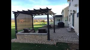 From pergolas to fire pits & more! Diy Paver Patio Fire Pit Pergola Project Time Lapse Youtube