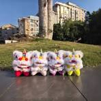 2025 Snake Year Doll Snake Year Mascot Lion Dance Good Luck Cute Chinese  Style Plush Toy Gift for Best Friends