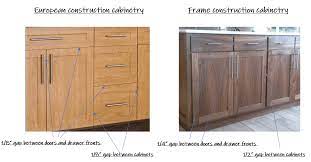 Frameless cabinet construction is a european way of manufacturing cabinets that has become popular among american homeowners seeking simple, more contemporary cabinet designs. European Frameless Cabinet Construction