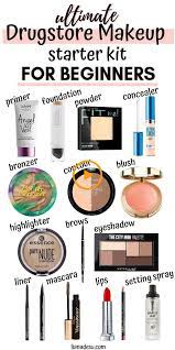 Kit De Depart Maquillage Ultimate Drugstore Pour Debutants Kit Maquillage Produit De Maquillage Routine De Maquillage