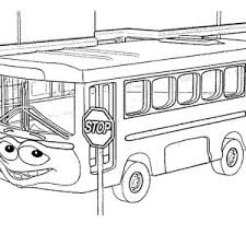 Maybe you would like to learn more about one of these? A Funny School Bus At The Stop Sign Coloring Page Kids Play Color