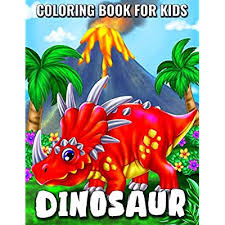 Pictures of prehistoric animals coloring pages are a fun way for kids of all ages to develop creativity, focus, motor skills and color recognition. Buy Dinosaur Coloring Book For Kids Easy And Fun Educational Coloring Pages Of Jurassic Prehistoric Animals Perfect Activities Book For Everyday Learning For Boys And Girls Paperback April 1