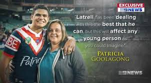 Nrl ceo andrew abdo says latrell mitchell is a leader in the fight against racism as police two men have been charged over the alleged online racial abuse of nrl player latrell mitchell. Latrell Mitchells Mother Reveals Latrell Has Recently Lost 2 Aunties A Cousin And A Great Uncle His Brother Is Also Being Charged Assault In Court After Racial Abuse Nrl