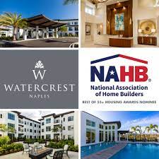 We represent the craftsman, innovators and problem solvers who build homes, enrich communities and change lives. National Association Of Home Builders Announces Watercrest Naples As A Finalist In The 2021 Best Of 55 Housing Awards
