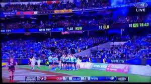 History was created on wednesday night when tonwsville hosted queensland v nsw in the opening match of the 2021 ampol state of origin series. State Of Origin 2015 Game 2 Aaron Woods Powers Through Qld To Score A Beauty Of A Try Youtube