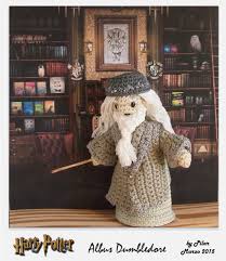 Amigurumi Harry Potter Dumbledore Haken Gehaakte Knuffels Haakpatroon