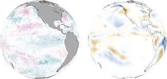 The top layer of the tropical pacific ocean (about the first 200 metres) is warm, with water temperatures between 20c and 30c. World Of Change El Nino La Nina And Rainfall