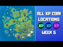Fortnite xp coins are having a visibility issue, but epic games says that shouldn't keep them from ultimately giving you your proper rewards. All 11 Xp Coins Locations In Fortnite Week 5 Green Blue Purple Fortnite Chapter 2 Season 3
