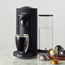 Best nespresso vertuoline coffee machines. Nespresso By De Longhi Matte Black Vertuoplus Coffee And Espresso Maker Reviews Crate And Barrel