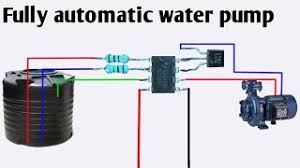 Here's a automatic water pump controller circuit that controls the water pump motor. Ne555 Automatic Water Pump Control Circuit Youtube