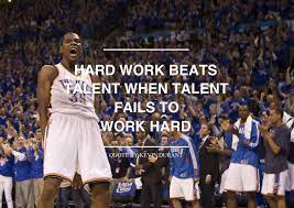Kevin durant hard work beats talent quote. Booklovers On Twitter Hard Work Beats Talent When Talent Doesn T Work Hard Kevin Durant Quote Https T Co P0zgfnzros
