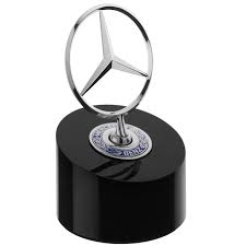 Mercedes Paperweight Star Logo Black Base Mercedes Benz B66951725 Selection Rs