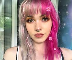 Billiedawningle Arctic Fox Hair Color Virginpink Aesthetic Hair Split Dyed Hair Hair Styles