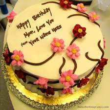 Birthday Cake For Mother In Heaven Amazing Beautiful Birthday Cakes Beautiful Birthday Cakes Birthday Cake With Photo Sweet Birthday Cake