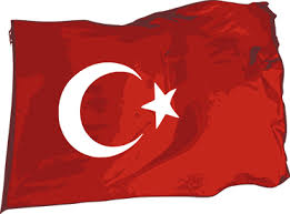Koop turkse vlaggen online op vlaggenmasten: Turkse Vlag Muursticker Tenstickers