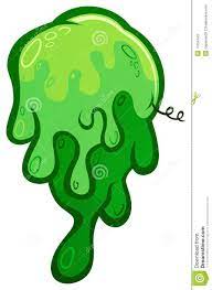 Green Slime Ball Slime Minimalist Business Cards Ball