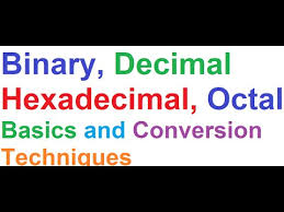 Computer Number Systems Binary Octal Hexa Decimal Basics Conversion Techniques 7 Golden Rules Youtube