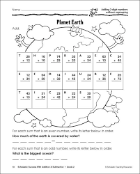 When they get the answer correct, a silly animated character dances and jumps around. Subtraction No Regrouping Colouring Pages Phiáº¿u Bai Táº­p
