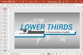 Maybe you would like to learn more about one of these? Animated Lower Thirds Powerpoint Template