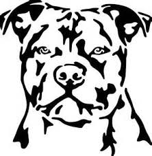 American Bully Outline Art Bing Images Bull Terrier Art Pitbull Art Outline Art