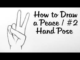 Black And White Peace Sign Hand Emoji Youtube How To Draw A Peace Sign Hand Pose Hand Pose Peace Sign Hand Peace Sign Drawing