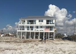 Mexico beach, florida is gone after michael. Mexico Beach Home Survives Hurricane Michael Virtually Untouched We Intended To Build It To Survive Abc News